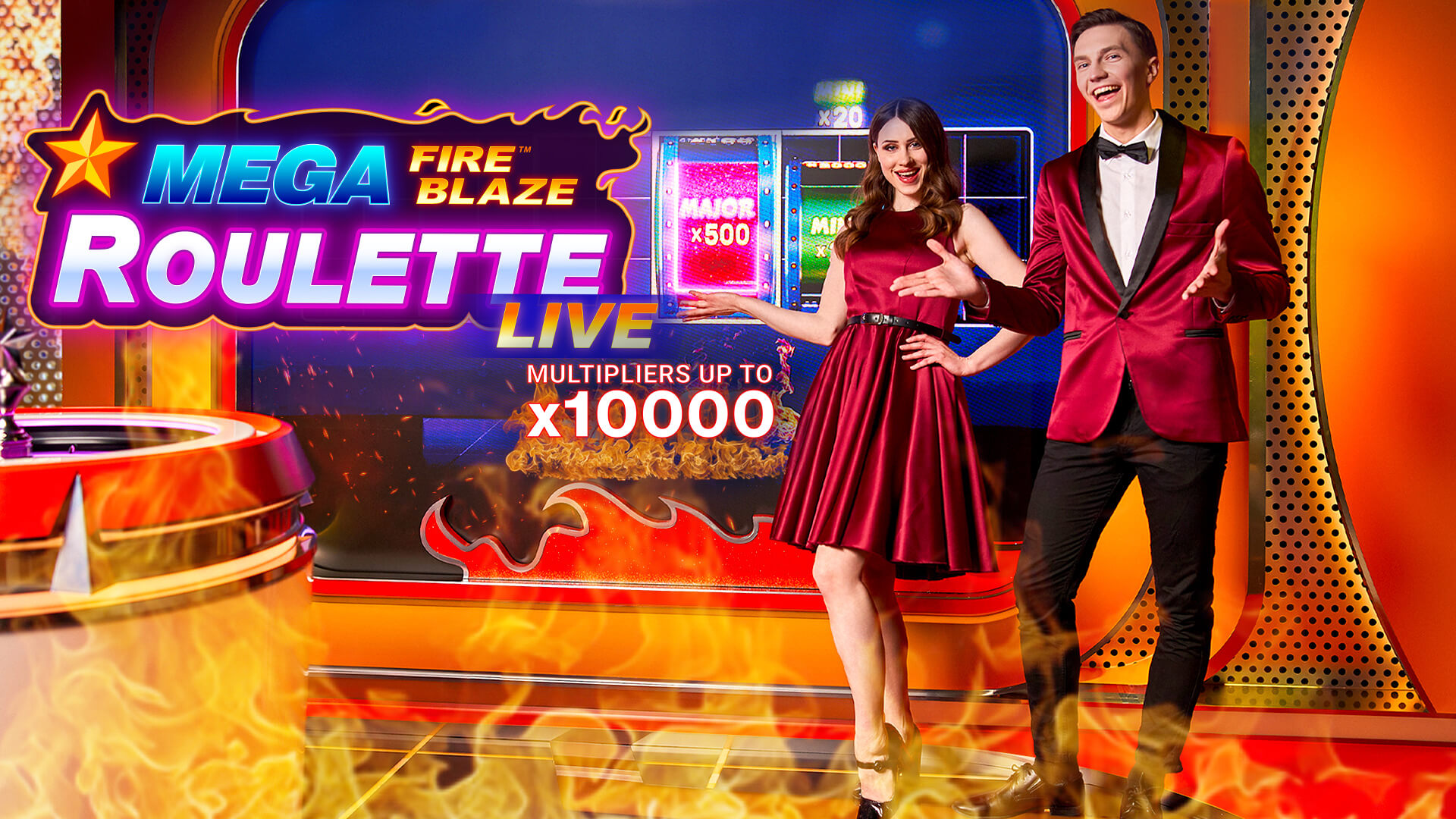 Mega Fire Blaze Roulette | Jogue no Cassino